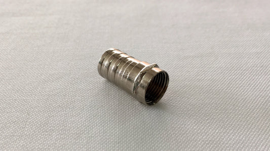 Conector RG-6 Remachable para cable coaxial RG-6