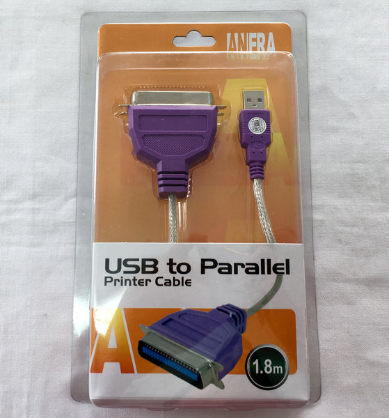 Cable Convertidor de USB a Paralelo Centronics