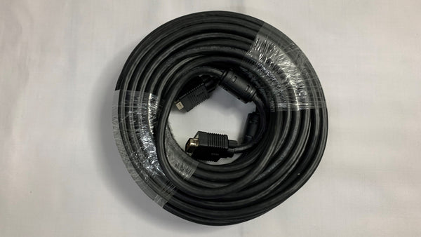 Cable VGA 20 metros de longitud para Monitor Infocus PC