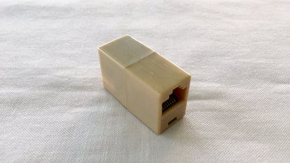 Union Extensión de Red RJ-45 Hembra - Hembra para unir 2 cables de red