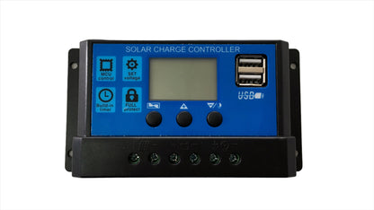 Controlador de Carga Solar PWM de 20 A para Panel Solar