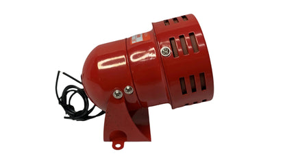 Sirena para Alarma funcionamiento a 12 Vdc Color Roja