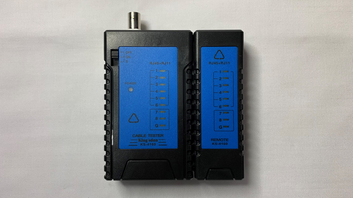 Lan Tester Probador de Red y probador de Cable Coaxial