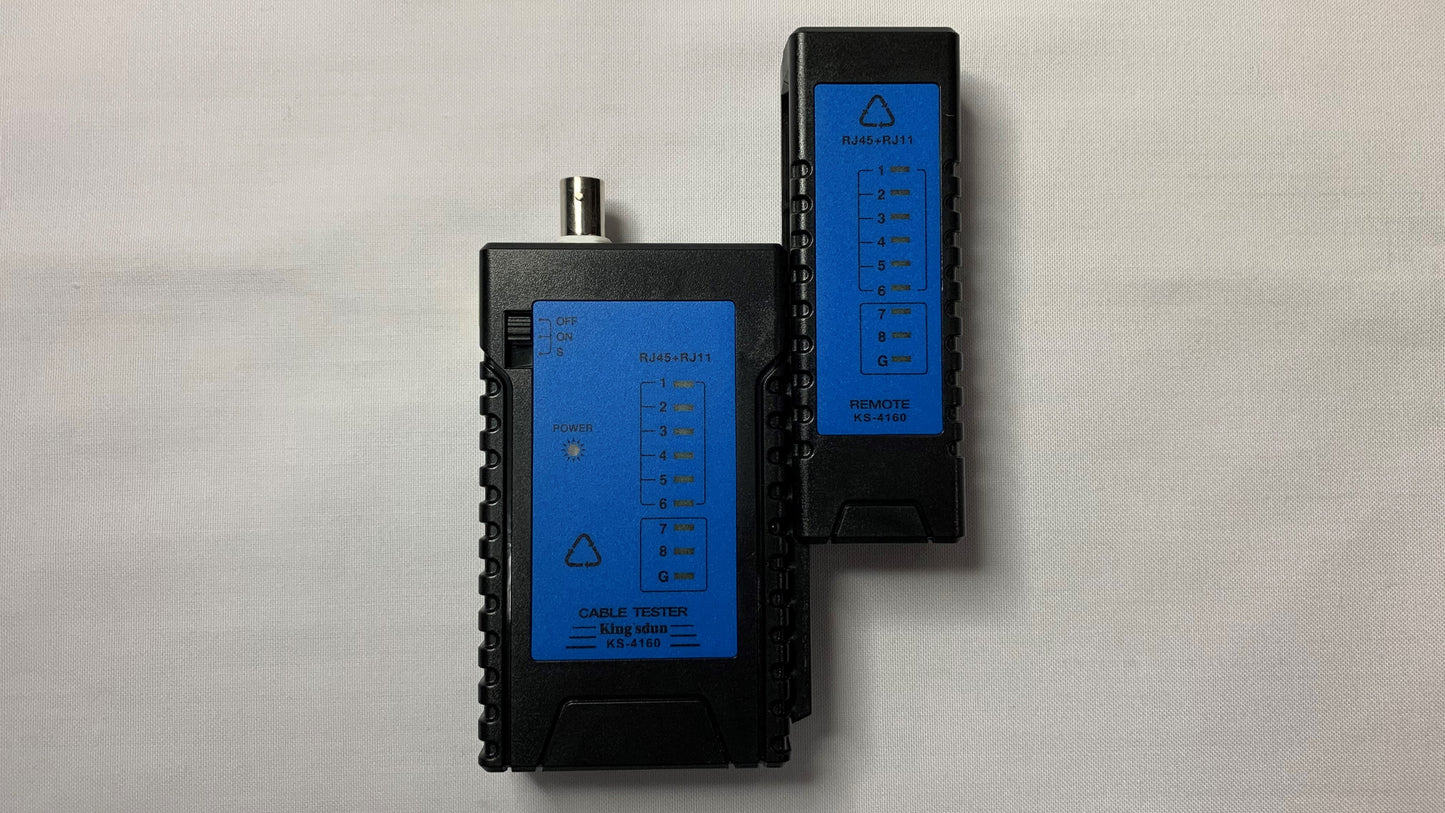 Lan Tester Probador de Red y probador de Cable Coaxial