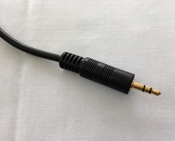 Cable de audio auxiliar de 2 conectores 3.5 mm estereo 1.8 metros