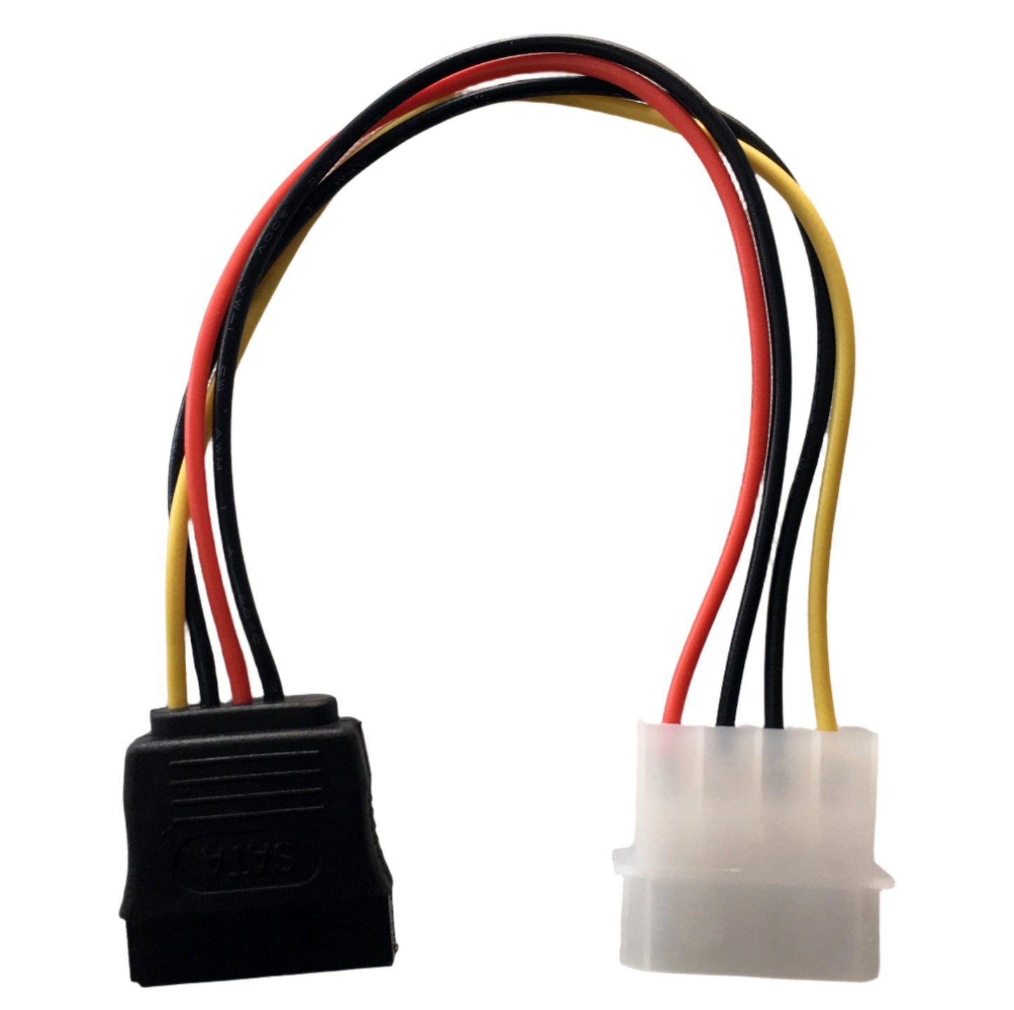 Cable De Energia Molex IDE a SATA para Discos Duros 3.5 pulgadas