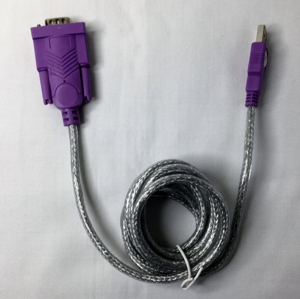 Cable Convertidor de USB macho a serial DB-9 RS-232 macho