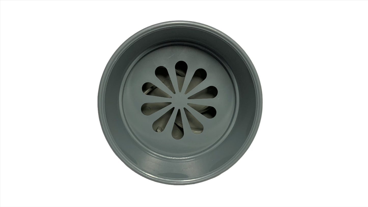 Sirena para Alarma funcionamiento a 110 Vac Color Gris