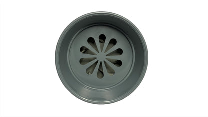 Sirena para Alarma funcionamiento a 110 Vac Color Gris