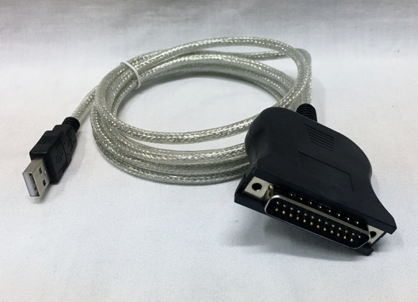 Cable Convertidor de USB a Paralelo DB25 Macho