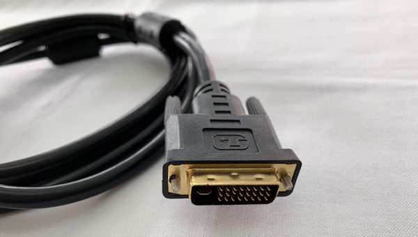 Cable DVI 24+1 de 2 metros de longitud conectores macho en ambos extremos