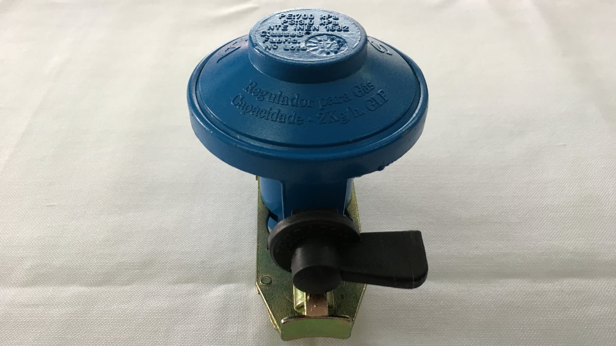 Valvula metalica de gas para tanques de uso domestico marca Vinigas