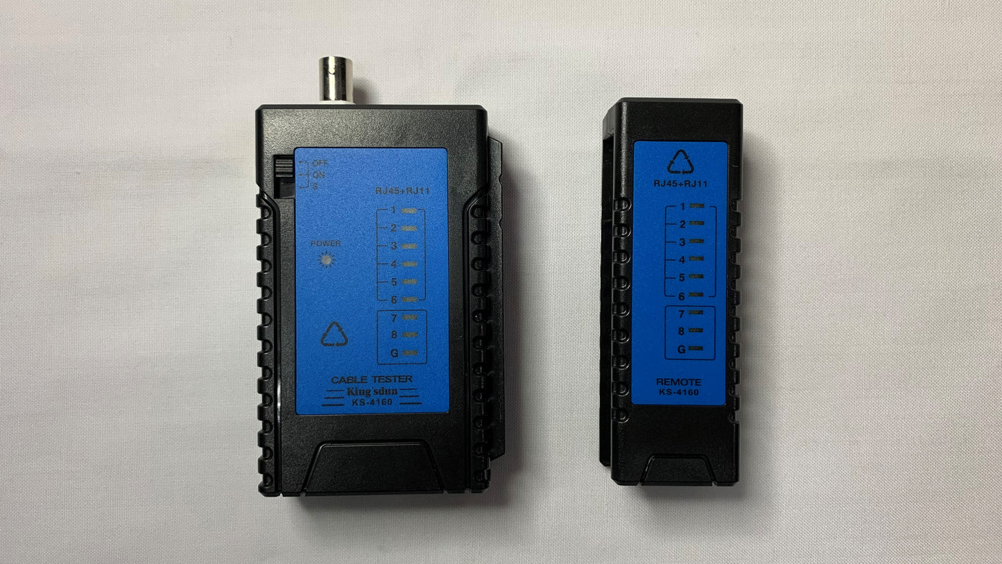 Lan Tester Probador de Red y probador de Cable Coaxial