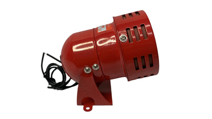 Sirena para Alarma funcionamiento a 110 Vac Color Roja