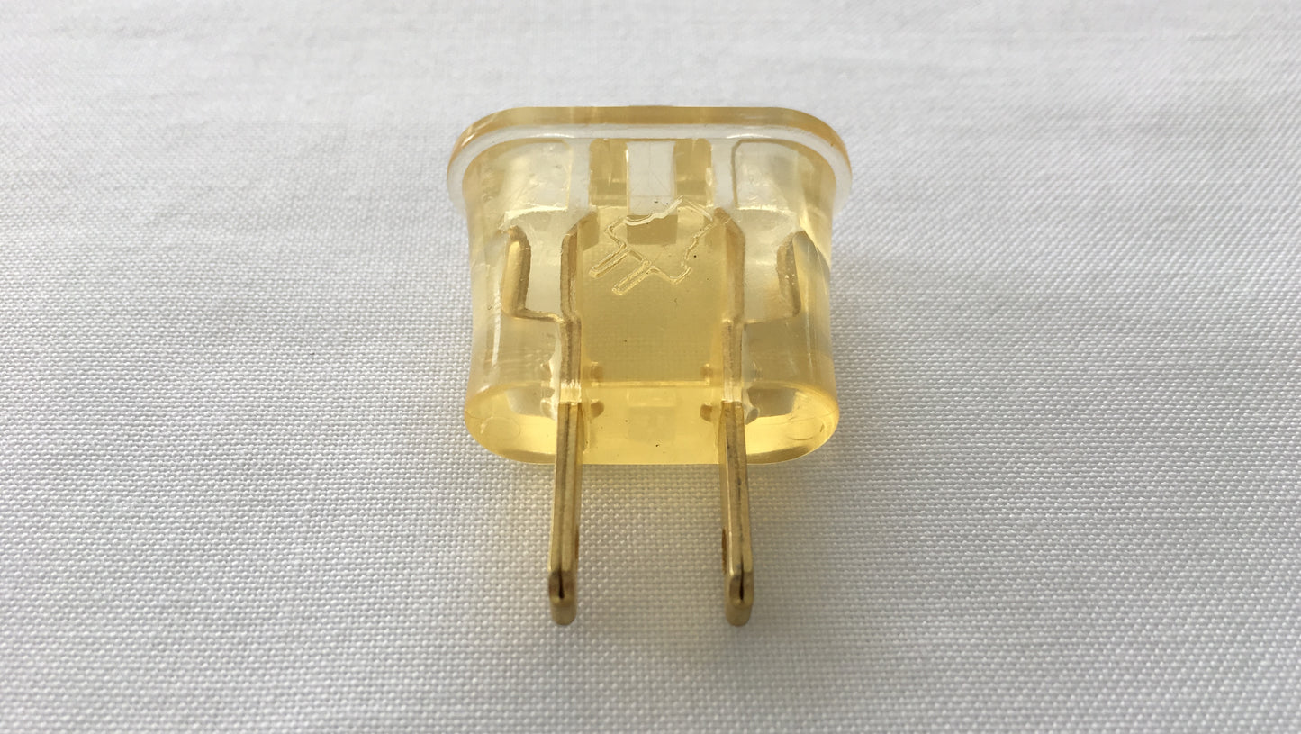 Adaptador Enchufe Convertidor de Rendondo a plano 2 clavijas