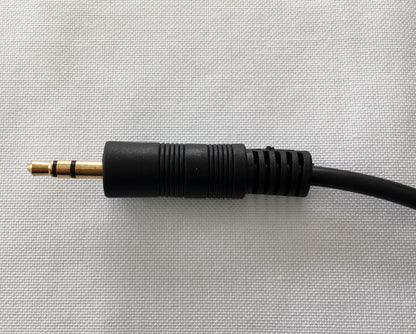 Cable de audio auxiliar de 2 conectores 3.5 mm estereo 90 cm