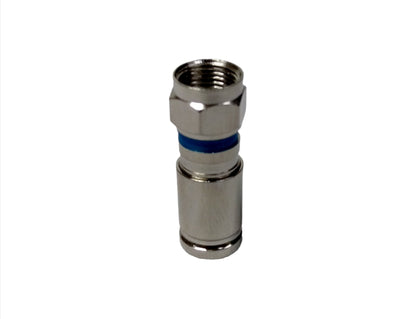 Conector Coaxial RG-6 de presion a prueba de agua 50 unidades