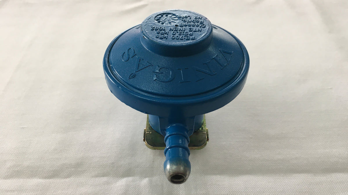 Valvula metalica de gas para tanques de uso domestico marca Vinigas