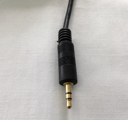 Cable de audio auxiliar de 2 conectores 3.5 mm estereo 1.8 metros