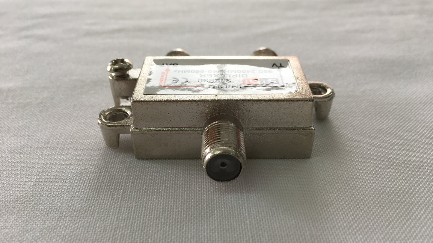 Diplexor coaxial de alta calidad