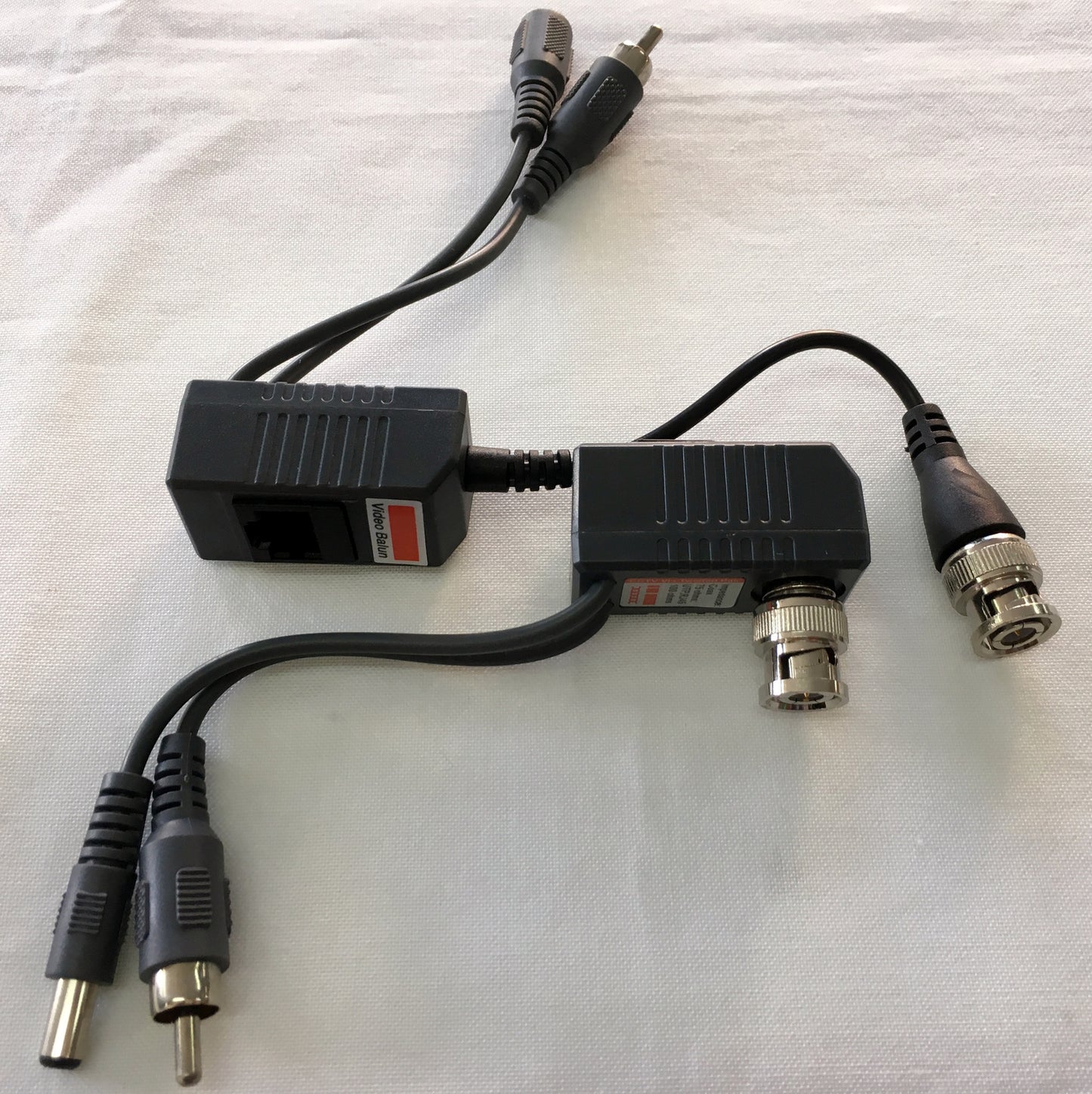 Video Balun pasivo Video Energia y Audio a conector RJ-45