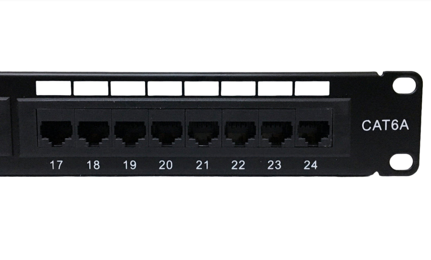 Patch Panel de 24 Puertos categoria 6A para rack de redes