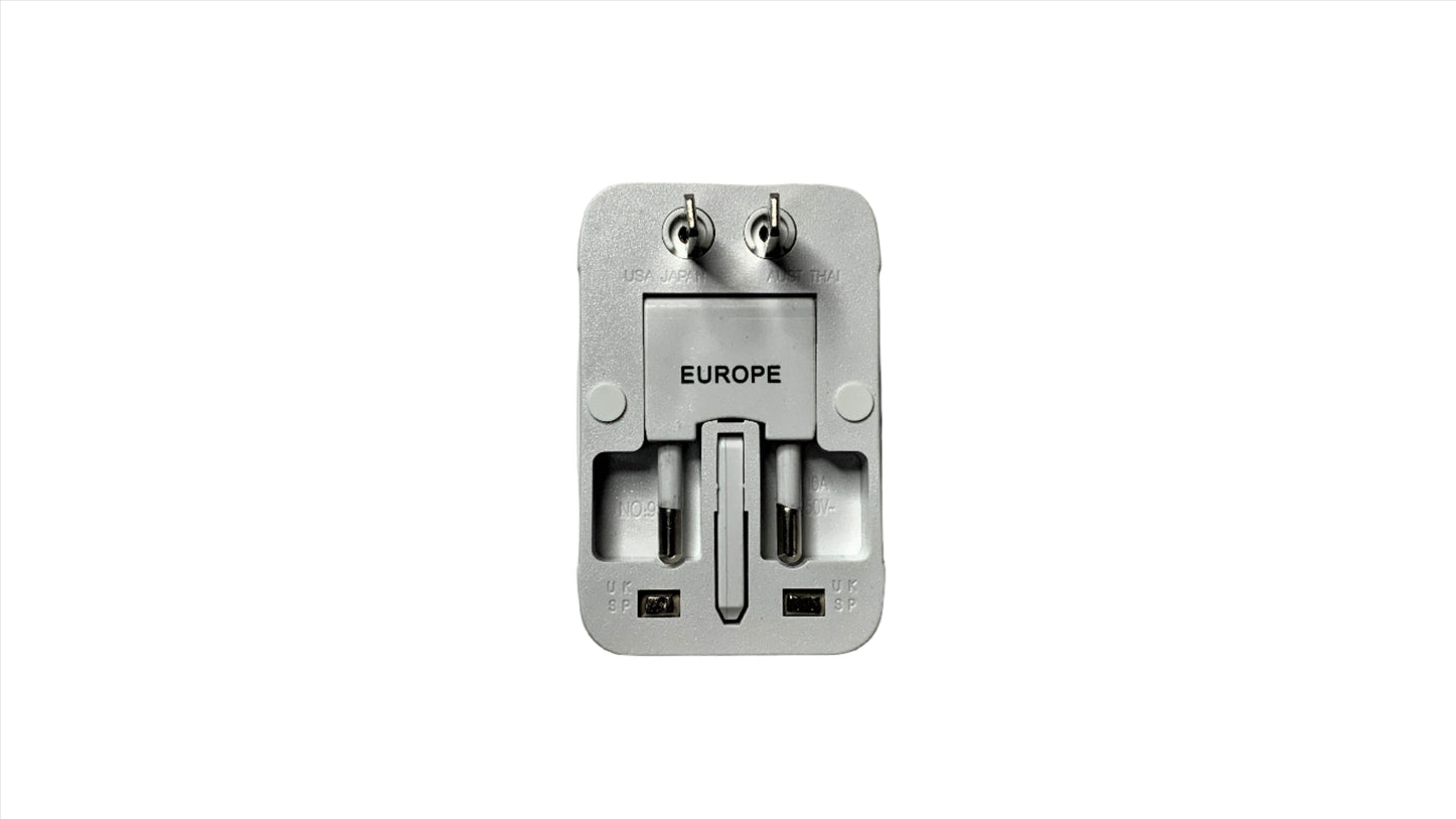 Adaptador Enchufe Universal para uso en America Europa Asia