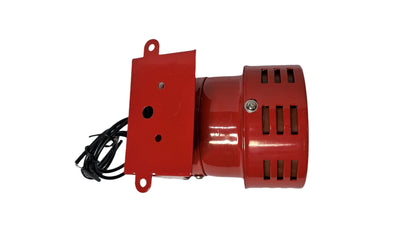 Sirena para Alarma funcionamiento a 110 Vac Color Roja