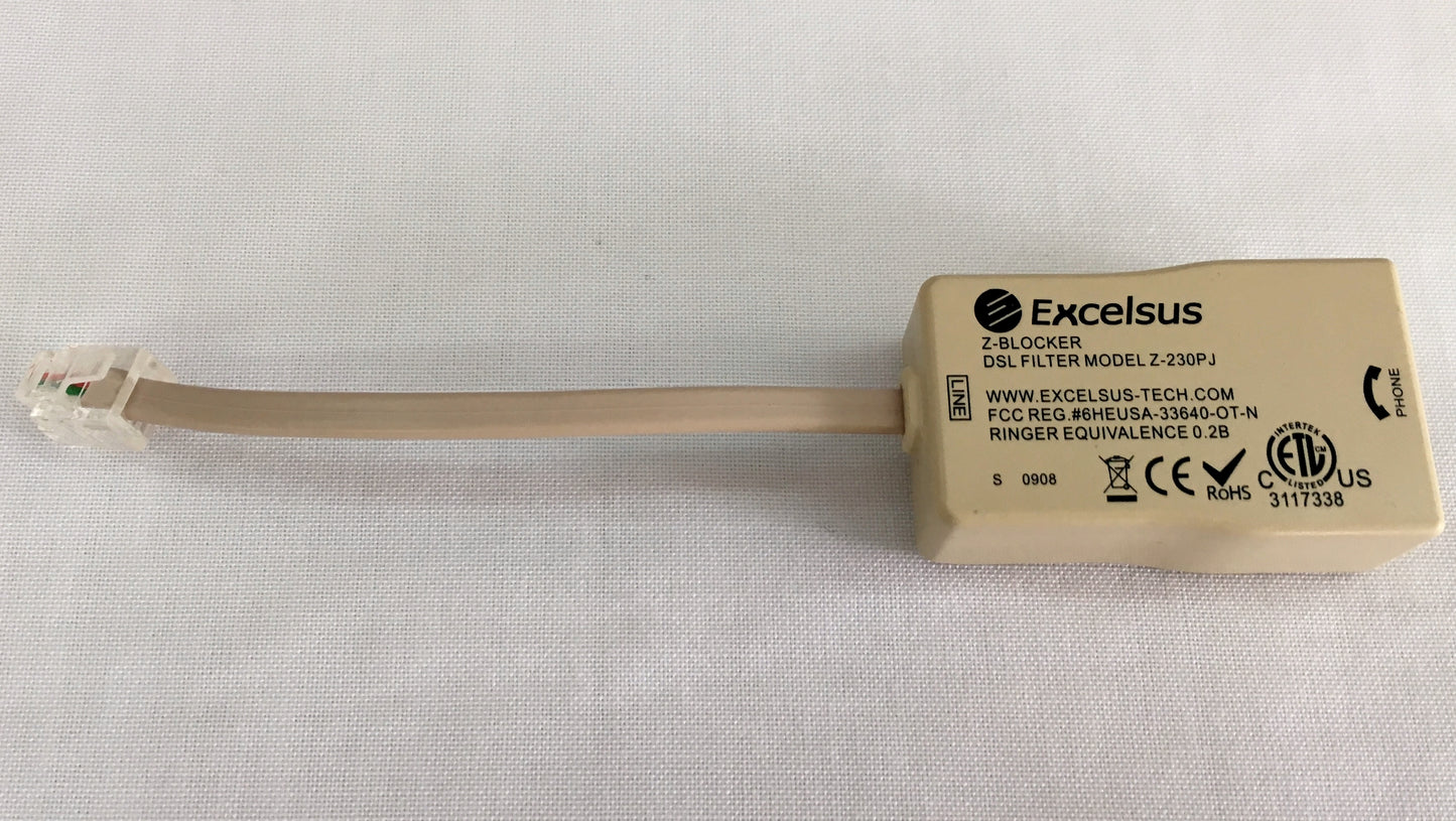 Microfiltro telefonico ADSL para linea telefonica e internet
