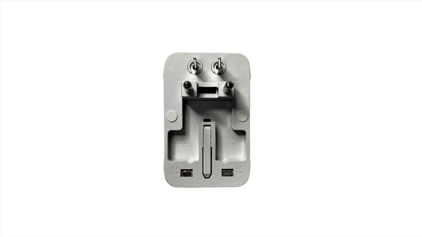 Adaptador Enchufe Universal para uso en America Europa Asia