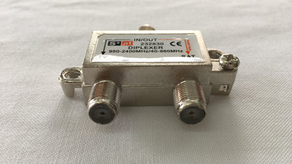 Diplexor coaxial de alta calidad