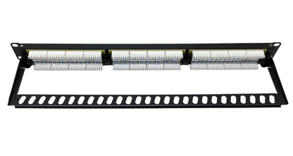 Patch Panel de 24 Puertos categoria 6A para rack de redes