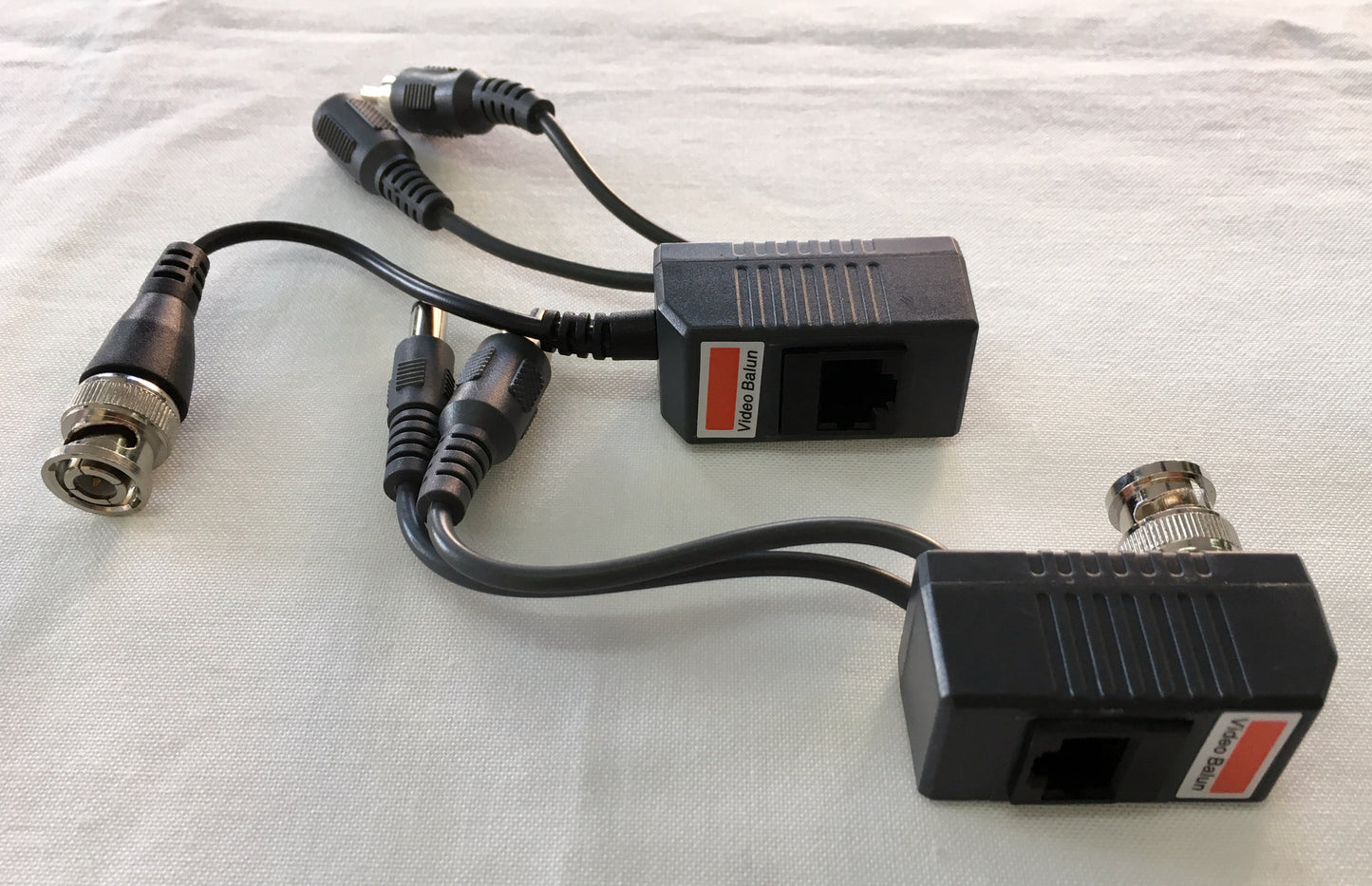 Video Balun pasivo Video Energia y Audio a conector RJ-45