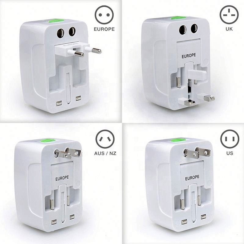 Adaptador Enchufe Universal para uso en America Europa Asia
