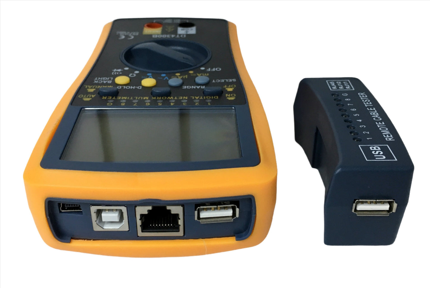 Multimetro Digital Autorango con Lan Tester Probador Redes