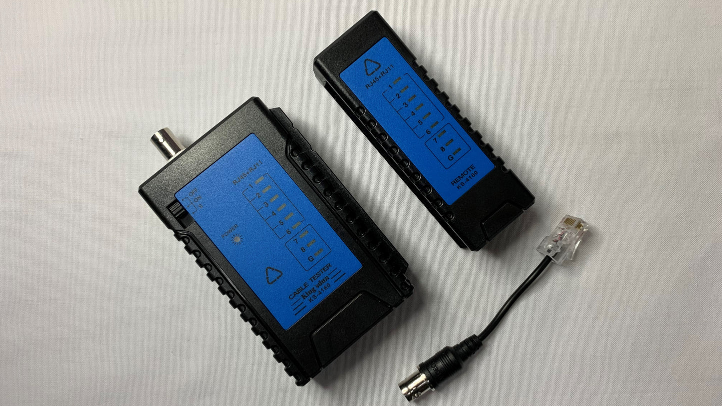Lan Tester Probador de Red y probador de Cable Coaxial